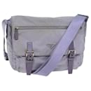 PRADA Shoulder Bag Nylon Purple Auth 81834 - Prada