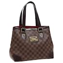 LOUIS VUITTON Bolsa Tote Hampstead PM Damier Ebene N51205 LV Auth 80930A - Louis Vuitton