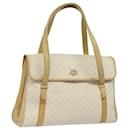 Borsa a spalla Micro GG Supreme in PVC pelle bianca 46 000 4857 Auth 81156 - Gucci