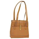 Bolsa de ombro CELINE em couro marrom Auth bs15636 - Céline