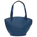 LOUIS VUITTON Epi Saint Jacques Shopping Shoulder Bag Blue M52275 LV Auth 80654 - Louis Vuitton