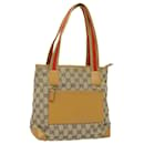 GUCCI GG Canvas Sherry Line Hand Bag Beige Red Brown 019 0402 Auth 80606 - Gucci