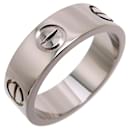 Bague Cartier Love pour femmes en or blanc 18K