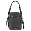 SAC BIG BAG CÉLINE Sac seau Nano en cuir 2 en 1 en noir - Céline