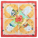 Hermes Silk Scarf "Varangues" designed by Dimitri Rybaltchenko 100% Silk Scarf - Hermès