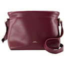 Ninon Mini Crossbody - A.P.C. - Synthetic - Burgundy - Apc