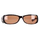 Valentino 5039/S Oval Sunglasses in Brown Acetate - Valentino Garavani