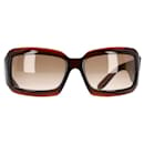 Chanel Frame Mother of Pearl CC Logo Sunglasses 5076-H in Brown Acetate