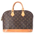 Sac Alma PM Monogram Louis Vuitton en toile marron