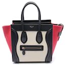 Celine Luggage Micro Shopper Leather Handbag 167793ZSG.01BC in Very Good Condition - Céline