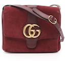 Gucci Arli Schultertasche aus Wildleder 550126 in gutem Zustand