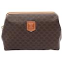 Celine Macadam Cosmetic Bag  Canvas Vanity Bag in Very Good Condition - Céline