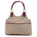 Bolso de lona Gucci GG en excelente estado