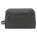 Clutch de lona Gucci Microguccissima Second Bag 419775 em ótimo estado