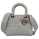 Dior Gray Medium Cannage Lady D-Lite