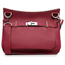 Hermès Red Clemence Jypsiere 31