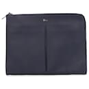 Dior Blue Leather Document Case