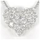 PT900 Platinum PT850 Necklace with 0.30ct Diamond, 45cm in Great Condition - Autre Marque