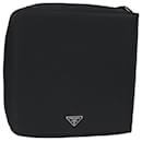 PRADA MiniDisc Case Nylon Noir Auth 81379 - Prada