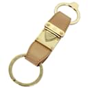 LOUIS VUITTON Porte Cles Vallee Key Holder Leather Beige M85033 LV Auth bs15562 - Louis Vuitton