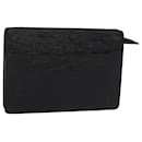 LOUIS VUITTON Epi Pochette Homme Clutch Bag Black Noir M52522 LV Auth bs15565 - Louis Vuitton