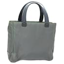 PRADA Handtasche aus Nylon grau Auth 81833 - Prada