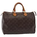 LOUIS VUITTON Monogram Speedy 35 Hand Bag M41524 LV Auth 80442 - Louis Vuitton