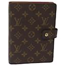 LOUIS VUITTON Couverture d'Agenda Monogram MM Planificateur de Jour R20105 LV Auth 80310 - Louis Vuitton