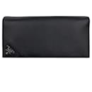 VET Wallet Saffiano Leather Black - Prada