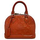 Bolso Alma BB en Monogram Vernis naranja de Louis Vuitton