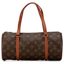 Brown Louis Vuitton Monogram Papillon 30 Handbag