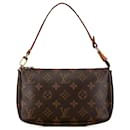 Bolso de hombro Pochette Accessoires Monogram Louis Vuitton marrón