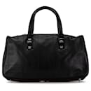 Black Chanel Lambskin Square Stitch Handbag