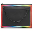 Pochette A4 Rainbow Taiga nera Louis Vuitton