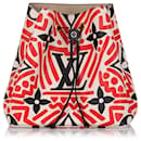 Sac seau Monogram Giant Crafty Neonoe MM Louis Vuitton rouge