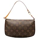 Sac à épaule Pochette Accessoires Monogram Louis Vuitton marron