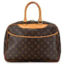 Bolso Deauville Monogram Louis Vuitton marrón