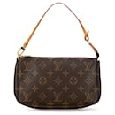 Sac à épaule Pochette Accessoires Monogram Louis Vuitton marron