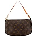 Sac à épaule Pochette Accessoires Monogram Louis Vuitton marron