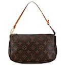 Sac à épaule Pochette Accessoires Monogram Louis Vuitton marron