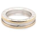 Silver Bvlgari 18K White Gold B.Zero1 1 Band Ring - Bulgari