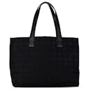 Black Chanel New Travel Line Tote