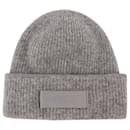 Le Bonnet Gros Grain Beanie - Jacquemus - Wool - Dark Grey