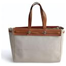 Sac Hermès Herbag GM en toile et cuir