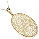 K24YG K18YG Resin Rose Pendant Necklace - Autre Marque