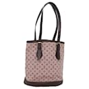 LOUIS VUITTON Monogram Mini Bucket PM Bolsa de Ombro Cereja LV Auth 81296 - Louis Vuitton