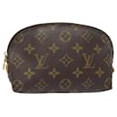 LOUIS VUITTON Monogramm Kosmetiktäschchen PM Kosmetiktasche M47515 LV Auth 82042 - Louis Vuitton