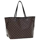 LOUIS VUITTON Tote Bag Neverfull MM Damier Ebene N51105 LV Auth 81115 - Louis Vuitton