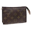 LOUIS VUITTON Monogram Poche Toilette 15 Pouch M47546 LV Auth 81374 - Louis Vuitton