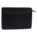 LOUIS VUITTON Epi Pochette Homme Clutch Bag Black Noir M52522 LV Auth 80290 - Louis Vuitton